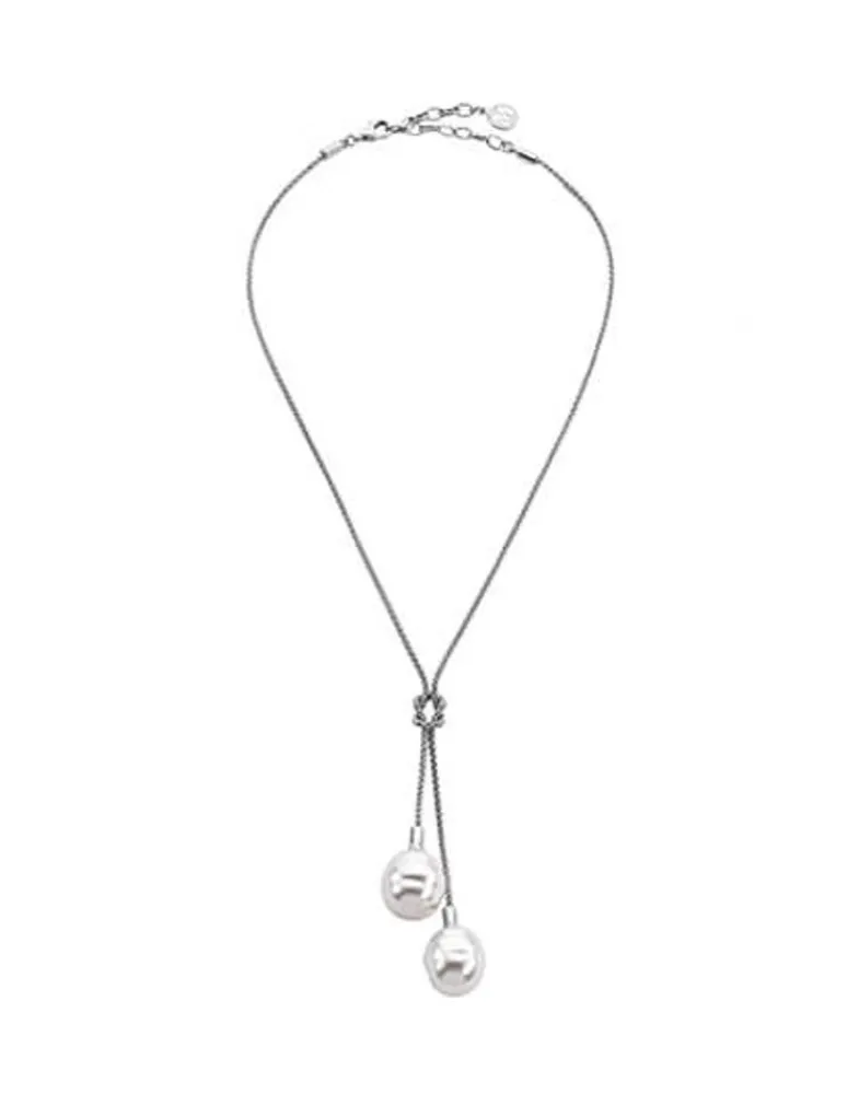 Pearl Chain Necklaces|Majorica Necklace Tender Silver With White Barroque Pearls