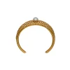 Bangle Bracelets|Majorica Openwork Etna Large Bangle In Gold-Plated Silver