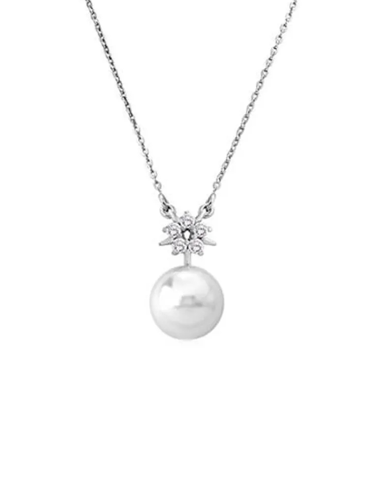 Wedding Necklaces|Majorica Pendant Lilit