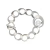 Chain Bracelets|Majorica Petra Bracelet In Steel With A White Pearl