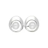 Short Earrings|Majorica Petra Earrings In Steel With A White Pearl
