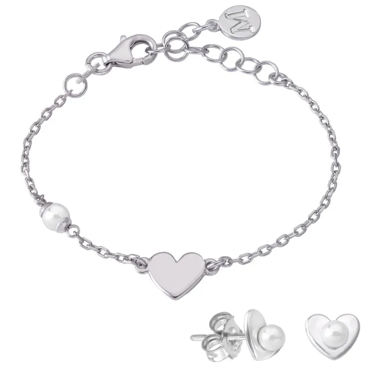 Baby Earrings|Majorica Pure Love Girl Set