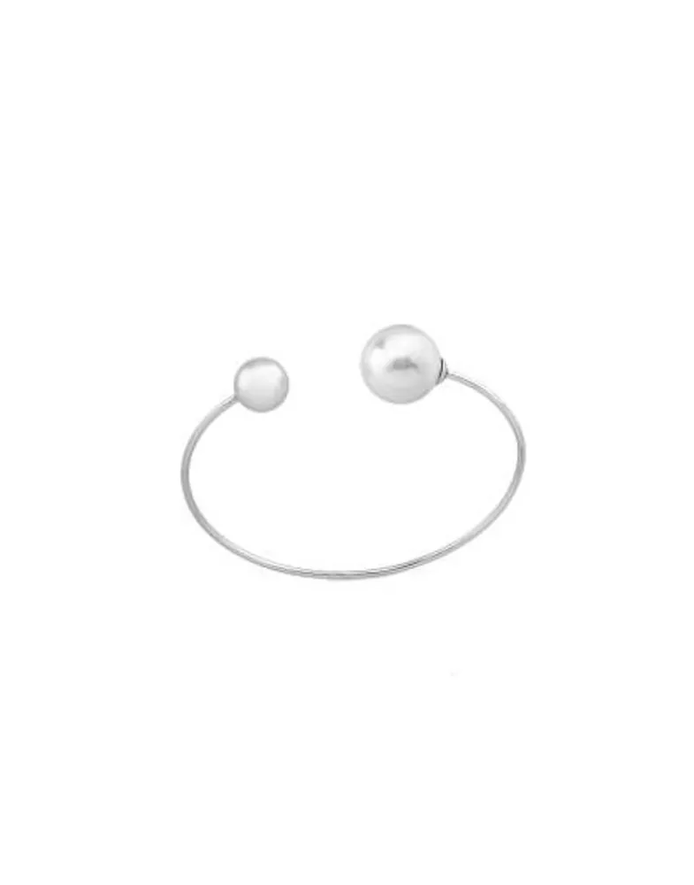 Bangle Bracelets|Majorica Rigid Bracelet Aura With White Pearl