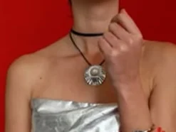Bangle Bracelets|Majorica Rigid Le Palm Steel Bracelet With A White Pearl