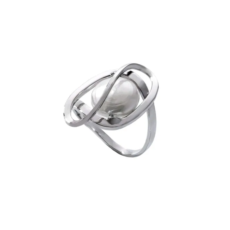 Silver Rings|Majorica Ring Corcega