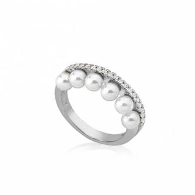 Medium-Sized Rings|Majorica Ring Exquisite Sophisticated