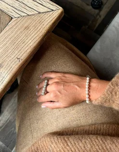 Large Pearl Rings|Majorica Ring Itaca