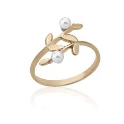 Small Pearl Rings|Majorica Ring Juliette