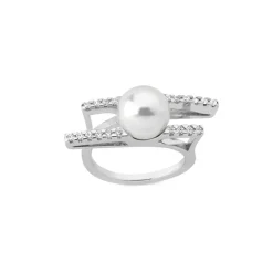 Silver Rings|Majorica Ring Ross