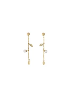 Pearl Drop Earrings|Majorica Romea Long Earrings