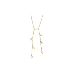 Pearl Chain Necklaces|Majorica Romea Long Necklace