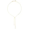 Pearl Chain Necklaces|Majorica Short Elixa Necklace With White Pear Drop Pearl