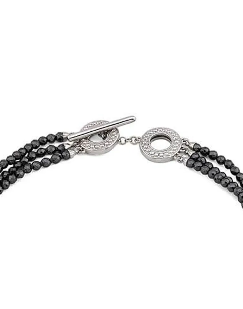 Necklaces With Stones|Majorica Short Necklace Night & Day