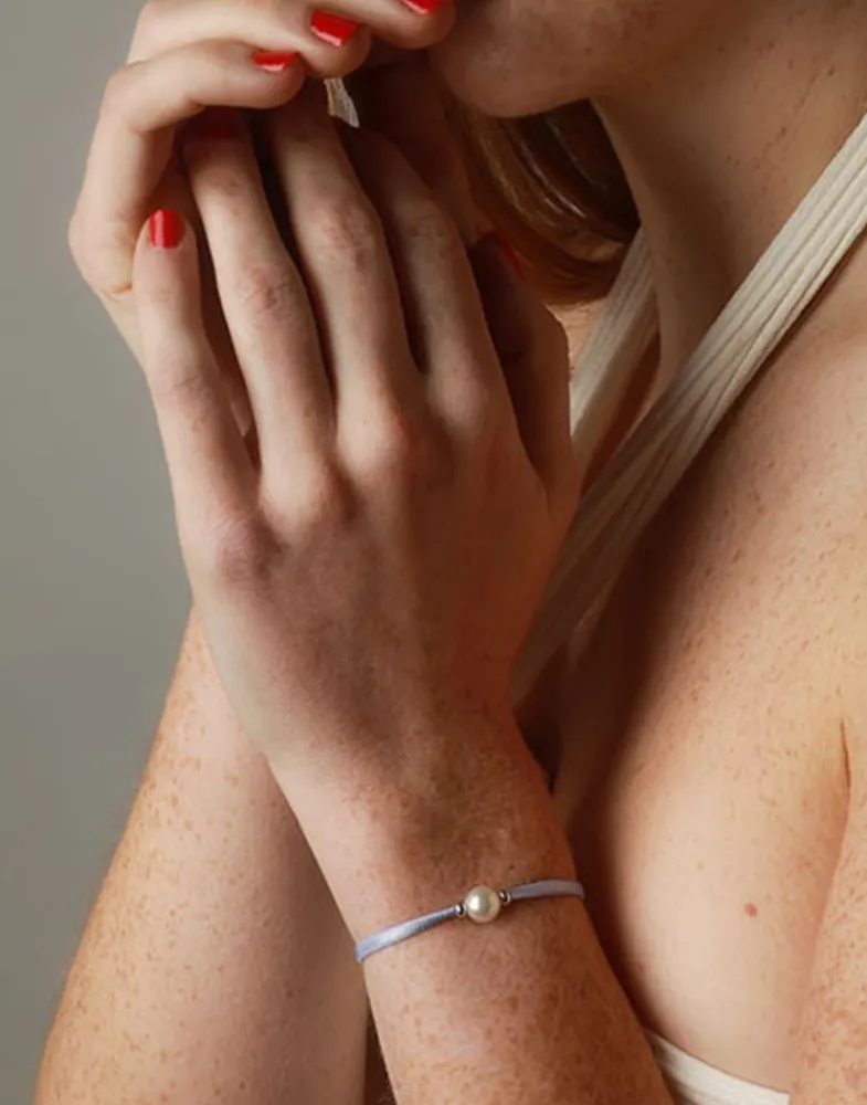 Elastic Bracelets|Majorica Sifnos Elastic Bracelet In Baby Blue With Pearl