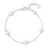 Chain Bracelets|Majorica Silver Bracelet Ilusion