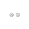 Short Earrings|Majorica Silver Earrings Cometa With Round Pearl
