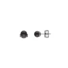 Pearl Stud Earrings|Majorica Silver Earrings Lyra With 6Mm Tahiti Pearl