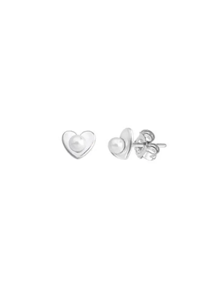 Short Earrings|Majorica Silver Girl Earrings Pure Love