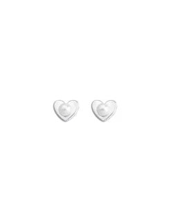 Short Earrings|Majorica Silver Girl Earrings Pure Love