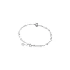 Chain Bracelets|Majorica Silver Link Bracelet Cies With Gray Pearl