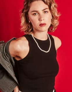 Long Pearl Necklaces|Majorica Silver Necklace Lyra 10Mm 50Cm