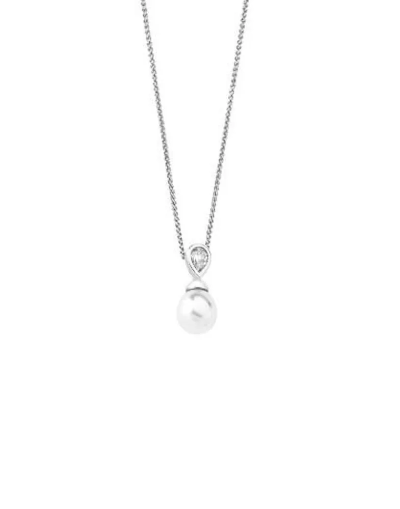 Pendants With Chain|Majorica Silver Pendant Selene