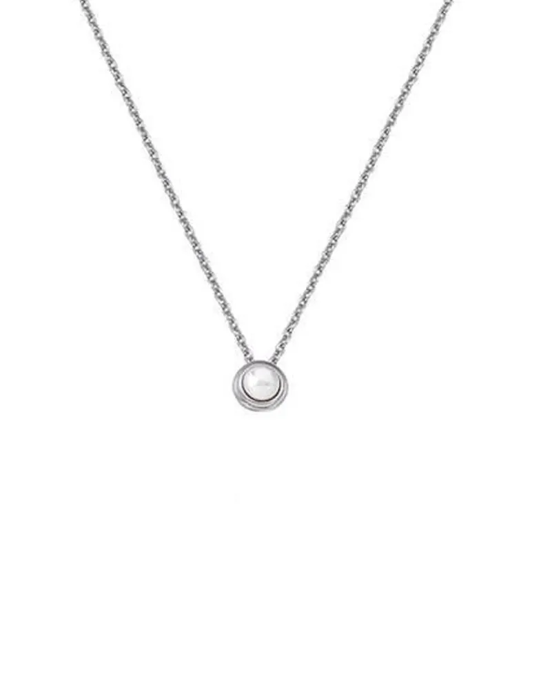 Silver Earrings|Majorica Silver Round Pendant Cies