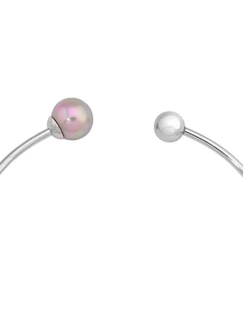 Bangle Bracelets|Majorica Small Bracelet Aura With Nuage Pearl