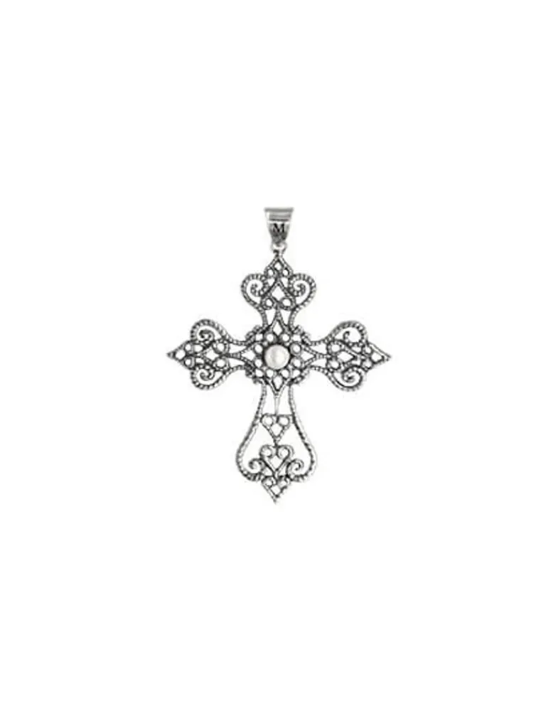 Pendant Chain|Majorica Tudor Pendant Peregrina With Pearl Over Cross