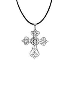 Pendant Chain|Majorica Tudor Pendant Peregrina With Pearl Over Cross