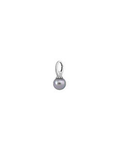 Pendant Chain|Majorica Wish Pearl Gris