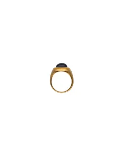 Large Pearl Rings|Majorica Zale Hallmark Ring With Square Black Pearl