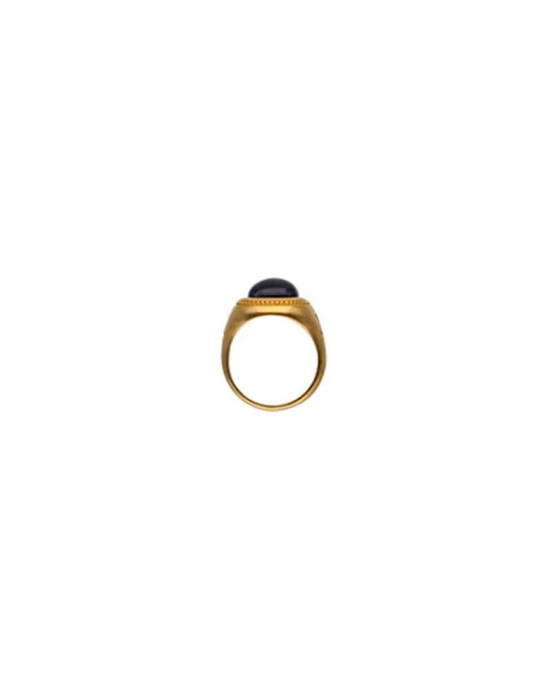 Large Pearl Rings|Majorica Zale Hallmark Ring With Square Black Pearl