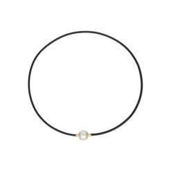 Multipurpose Pendant|Majorica Zindis 40Cm Leather Necklace