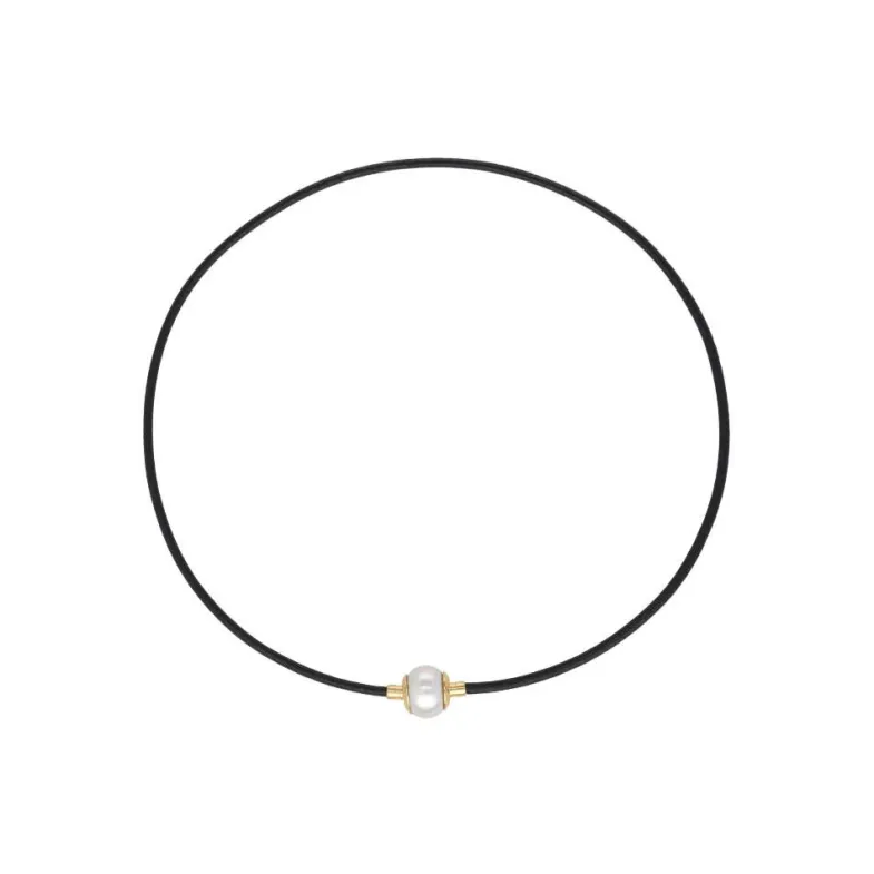 Multipurpose Pendant|Majorica Zindis 40Cm Leather Necklace
